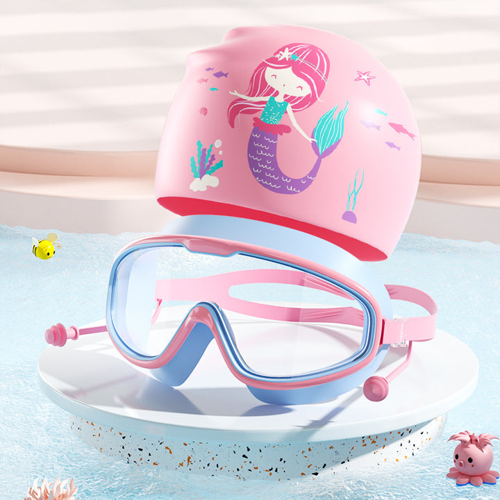 Kids Fun Tiger-Themed Swim Set Stornfield