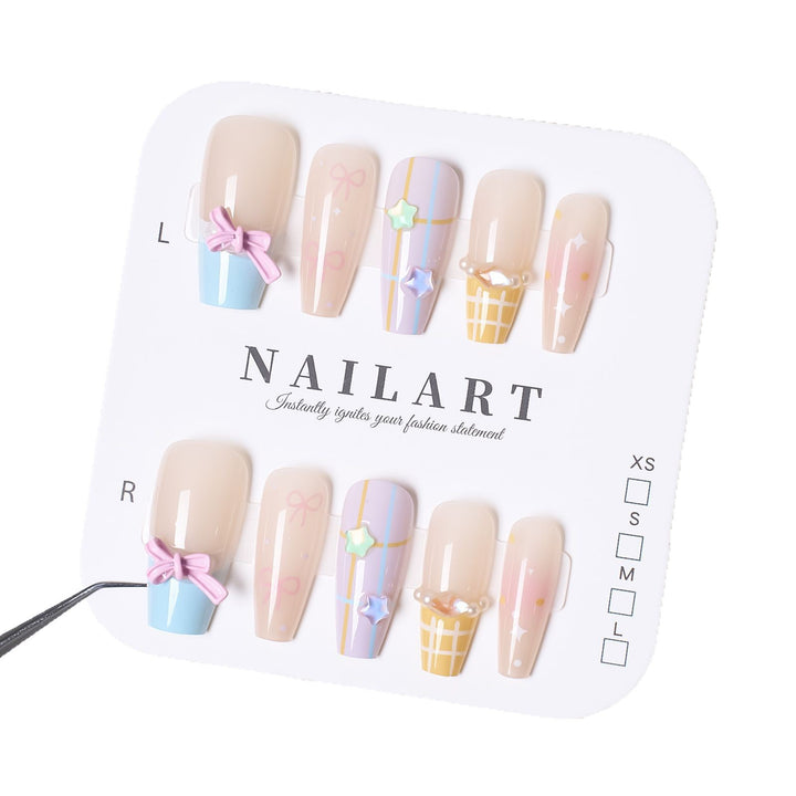 Creative Themed Press-On Nail Art Stornfield 1787394901
