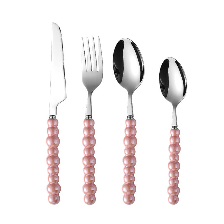 Elegant finger food fork with non-slip handle Stornfield