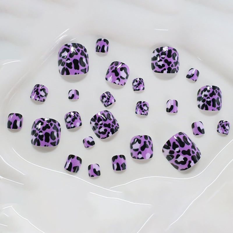 Stylish Leopard Print Nail Wraps Stornfield