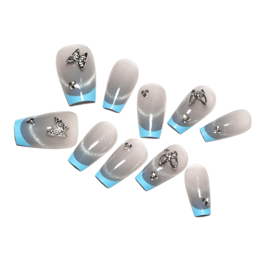 Artificial nail art with modern accents Stornfield
