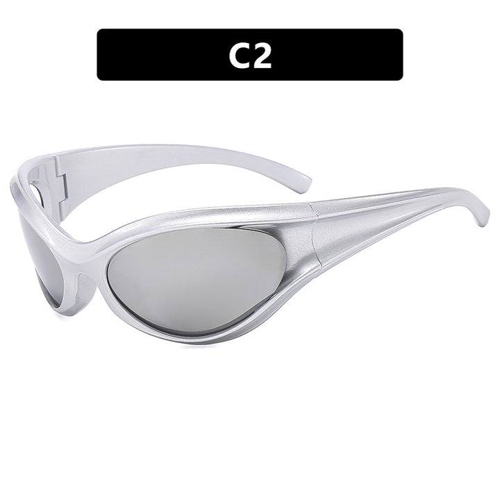 Women sporty sunglasses with aerodynamic design Stornfield