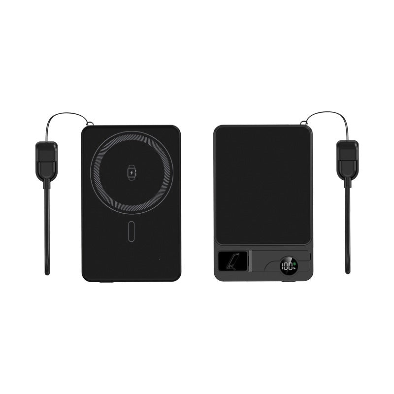 Portable power bank with integrated wireless charging technology and dual fast charging function Stornfield