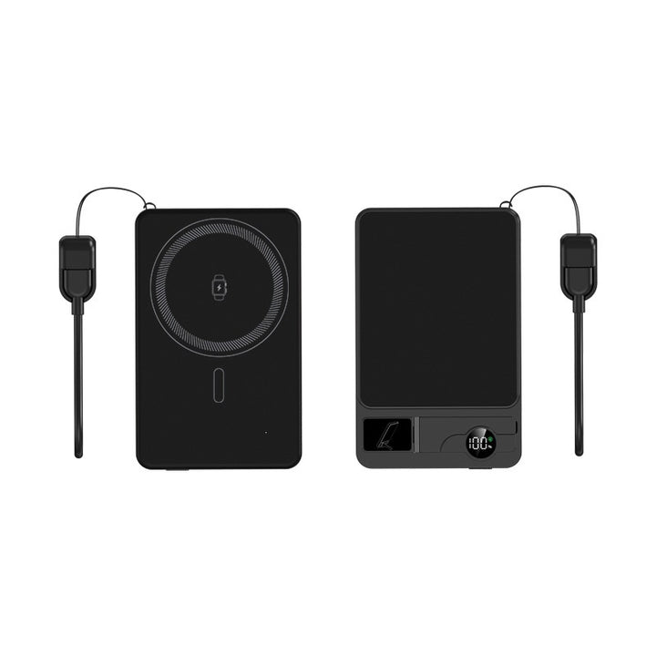 Portable power bank with integrated wireless charging technology and dual fast charging function Stornfield