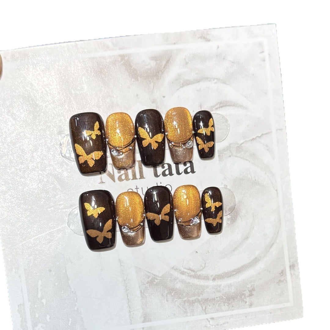 Decorative Butterfly Nail Art Set Stornfield