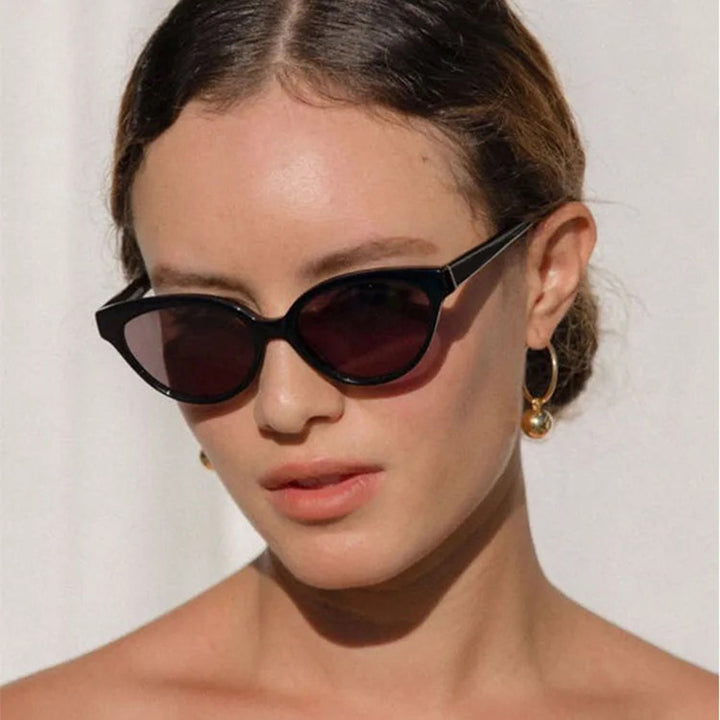 Ladies Cat-Eye Sunglasses with Luxurious Pattern and UV Protection Stornfield