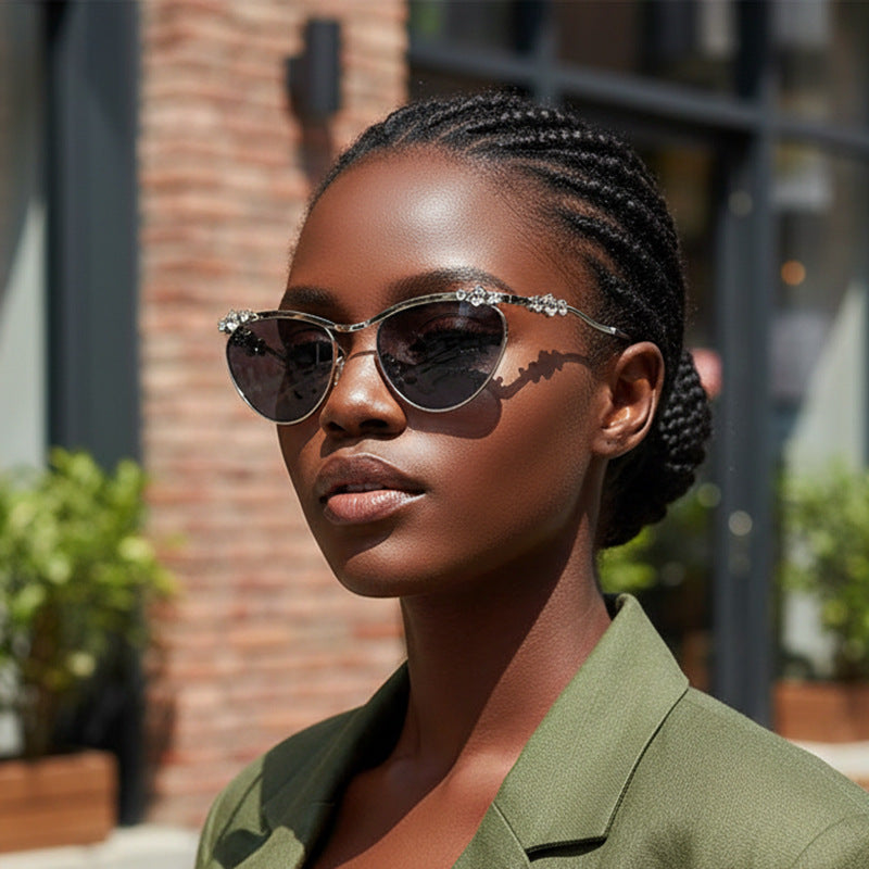 Ladies Designer Sunglasses with Sparkling Details Stornfield