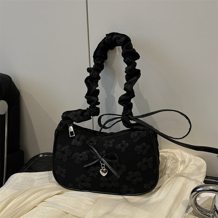 Elegant Floral Embellished Shoulder Bag Stornfield