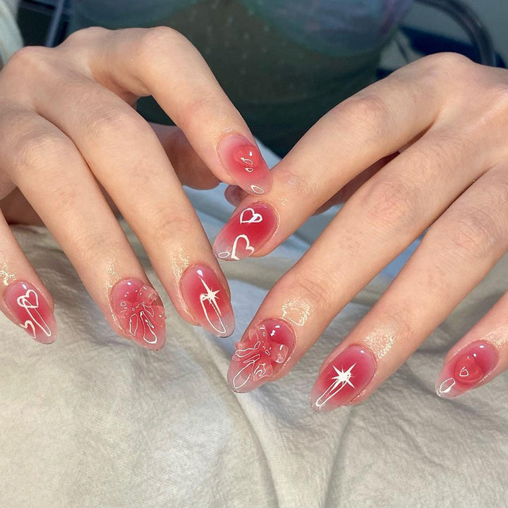 Artificial Nail Art with Romantic Design Stornfield