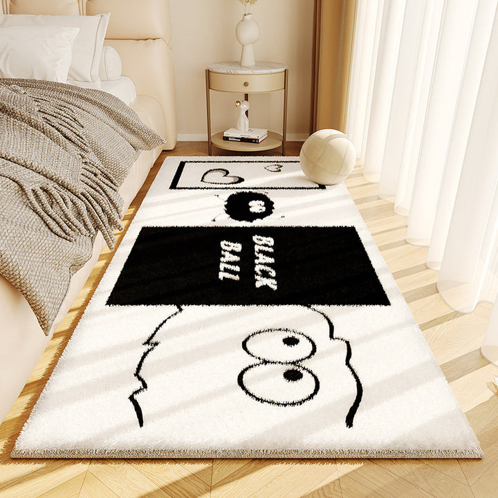 Piano Keys-Themed Area Rug