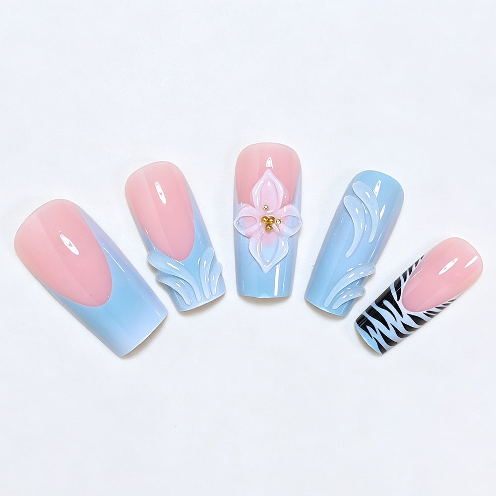 Decorative Long Press-On Nail Art Stornfield