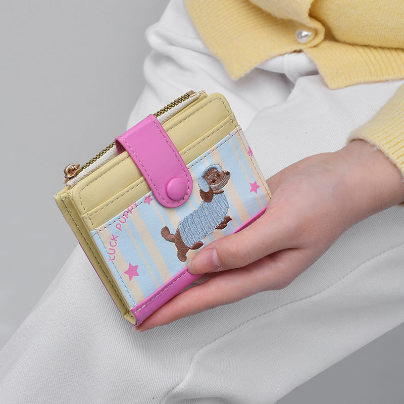 Cute Animal-Themed Zippered Coin Purse Stornfield