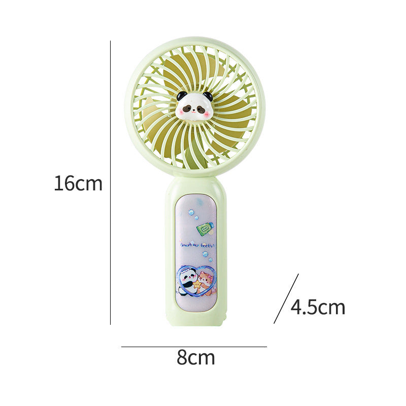 Adorable Handheld Cooling Fan with Cute Panda Design Stornfield