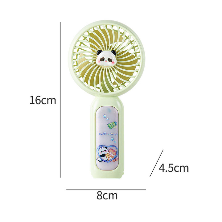 Adorable Handheld Cooling Fan with Cute Panda Design Stornfield