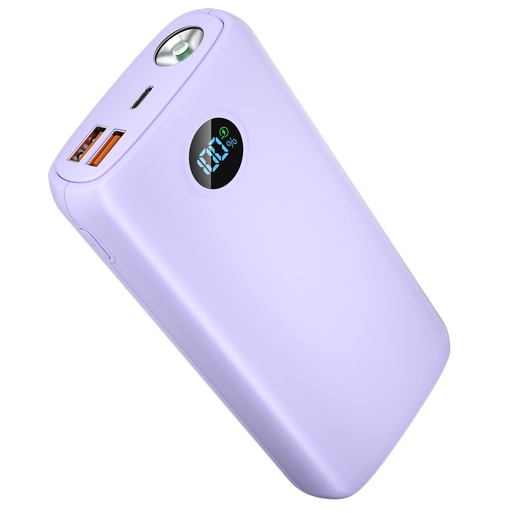 Power bank with integrated LED flashlight and digital display Stornfield
