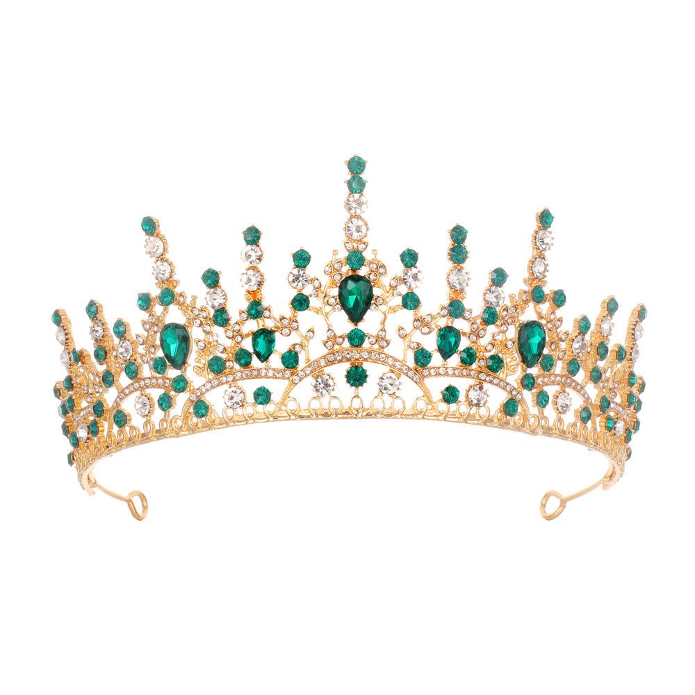 Women Elegant Tiara with Sparkling Crystals Stornfield