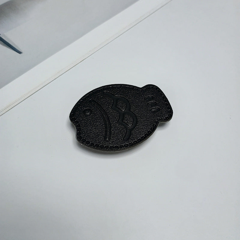 Fish-Shaped Leather Phone Holder Stornfield