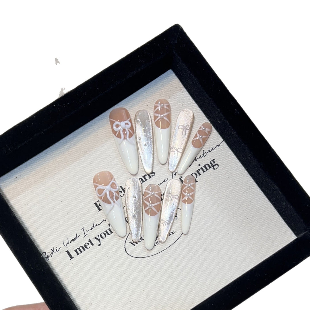 Premium Decorative Press-On Nail Tips