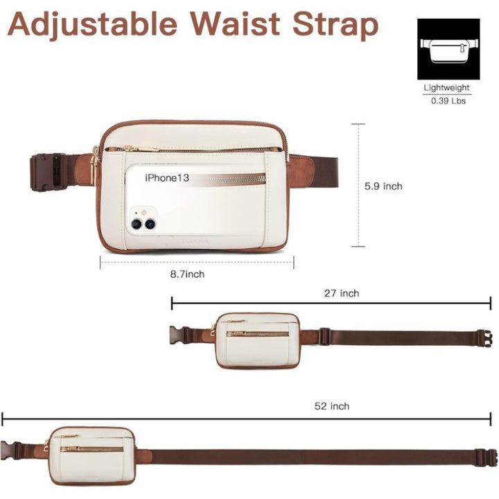 Elegant Leather Fanny Pack Stornfield