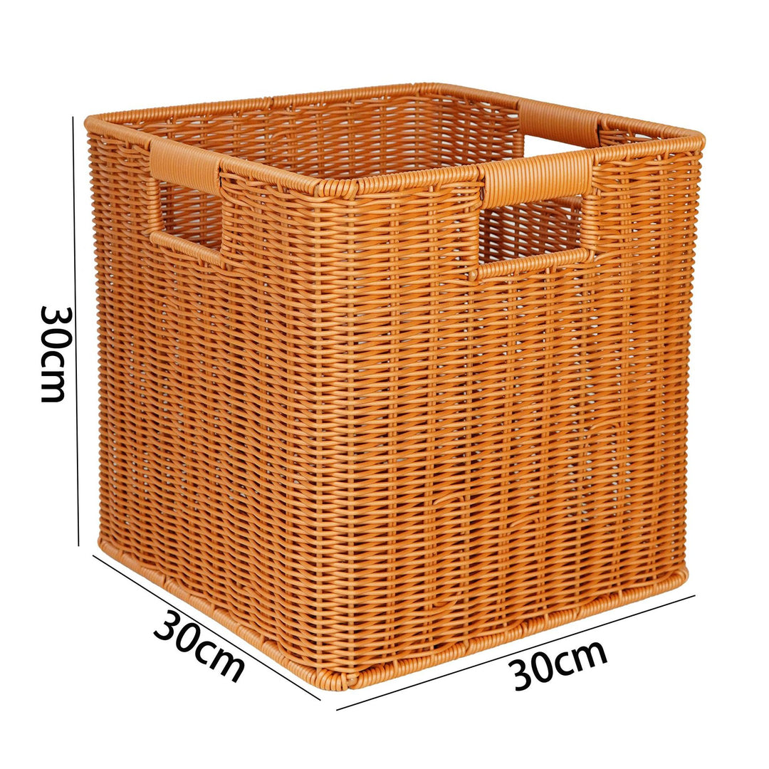 Rectangular Woven Storage Basket Stornfield