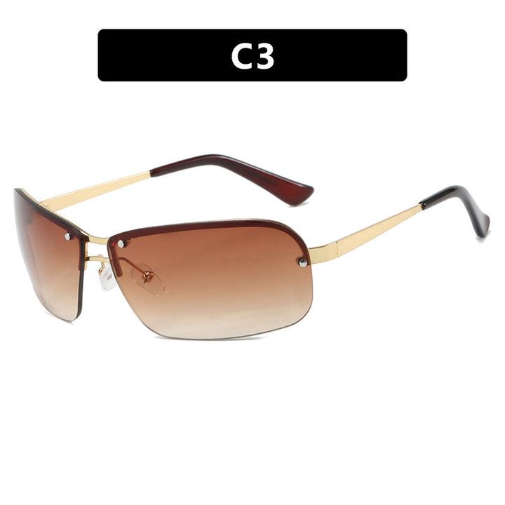 Ladies sunglasses with large, elegant lenses and a modern metal frame Stornfield