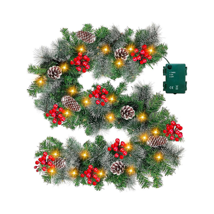 LED Christmas garland