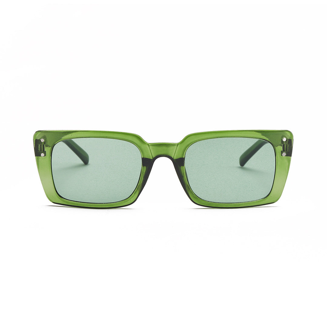 Women square sunglasses with animal print Stornfield