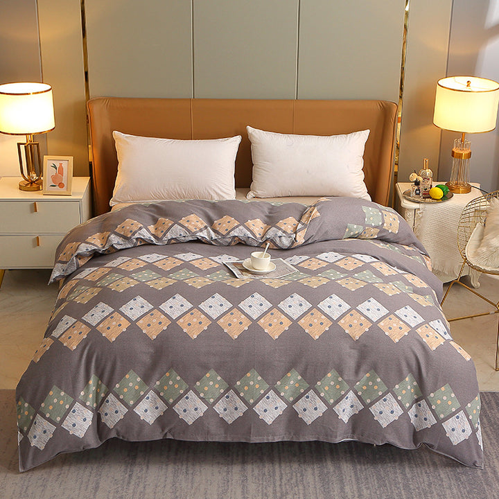 Patchwork Style Comforter Set