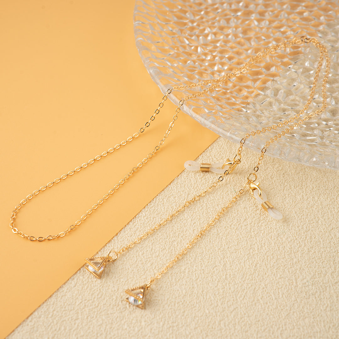 Unique Triangle Pendant Chain Necklace Stornfield