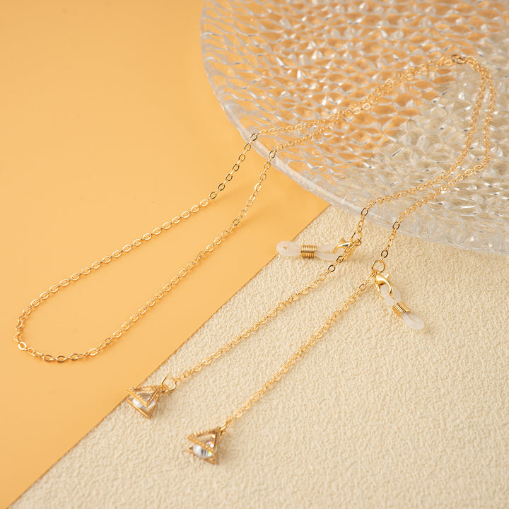 Unique Triangle Pendant Chain Necklace Stornfield