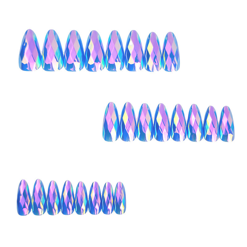 Diamond Pattern Nail Art Set Stornfield