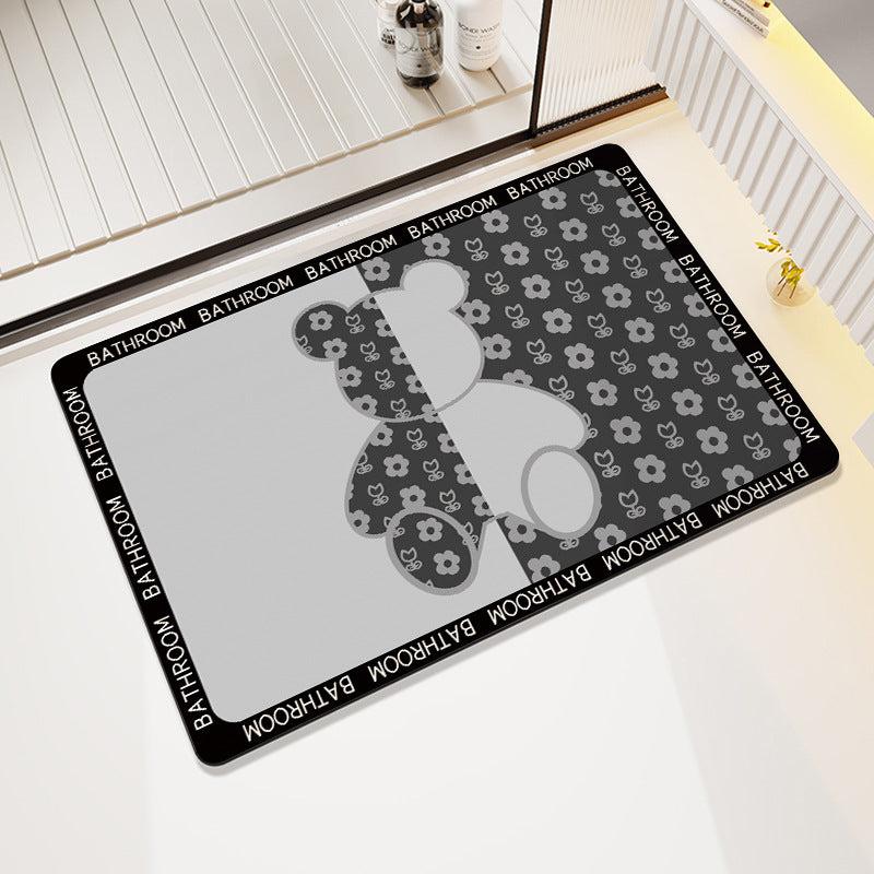 Cute Cartoon-Themed Bath Mat Stornfield
