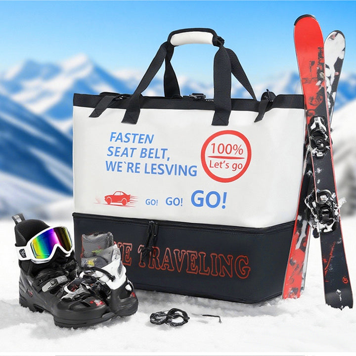 Travel Duffel Bag with Inspirational Quotes