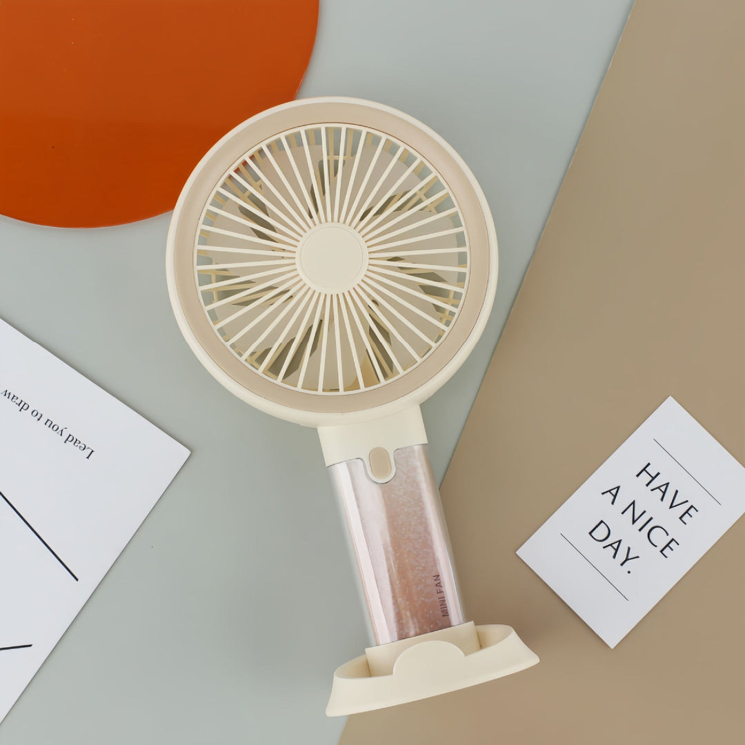 Ladies Portable Mini Fan with Water Mist Sprayer Stornfield