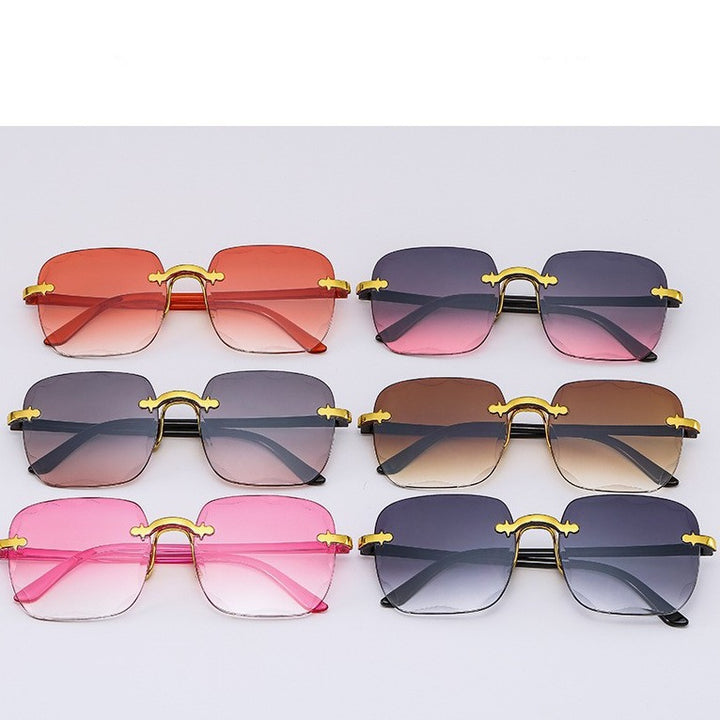 Ladies oversized sunglasses with unique design elements Stornfield