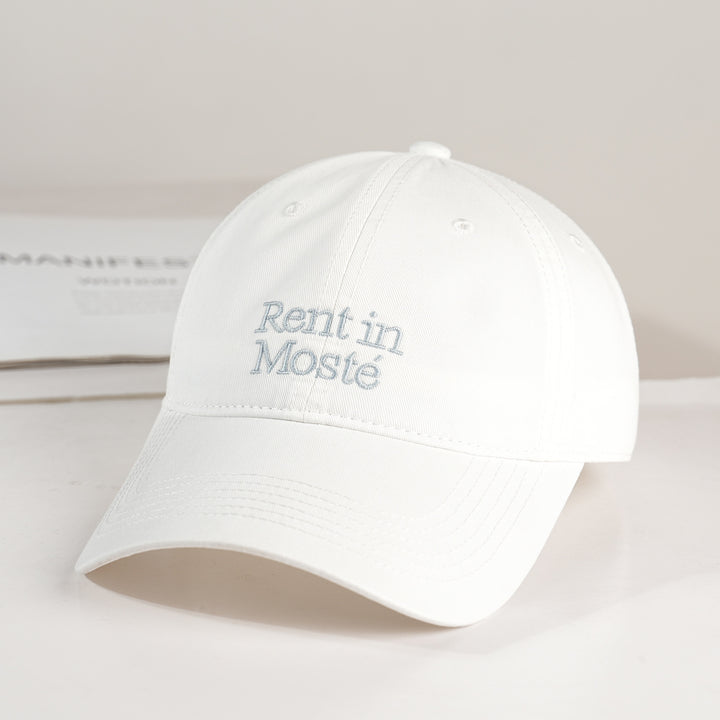 Women’s cotton baseball cap with embroidered lettering Stornfield