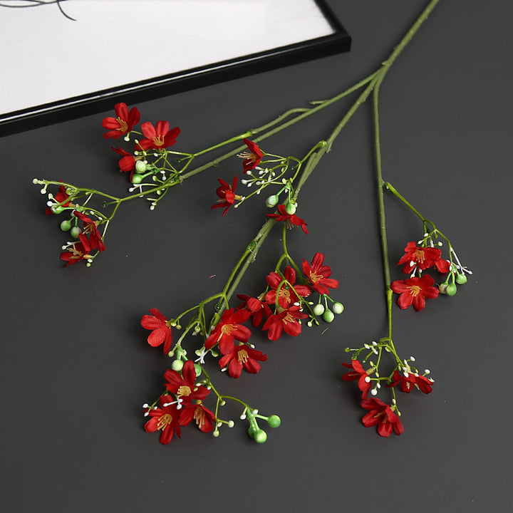 Faux Floral Spray for Home Decor Display