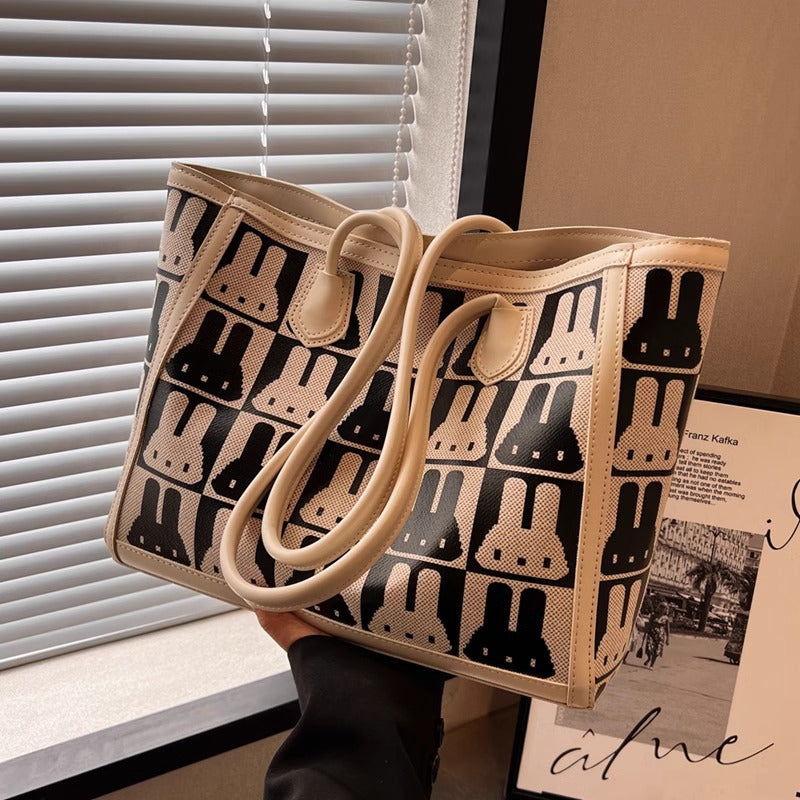 Playful Patterned Tote Bag Stornfield