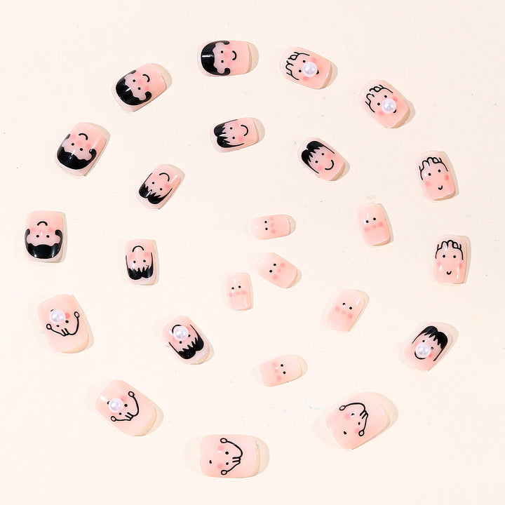 Whimsical Character Nail Art Stornfield