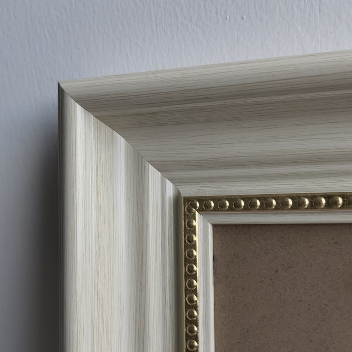 Ornate Wooden Photo Molding Frame for Home