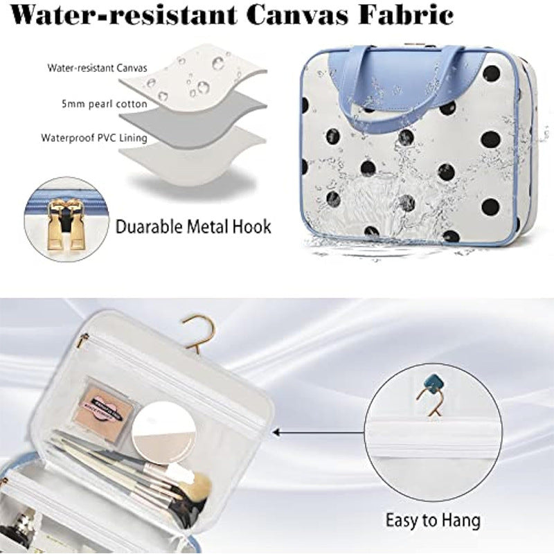 Versatile cosmetic organizer bag with detachable compartment Stornfield