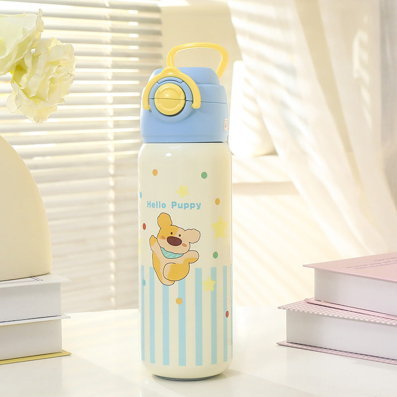 Unisex Insulated Drinking Bottle with Cute Animal Design Stornfield