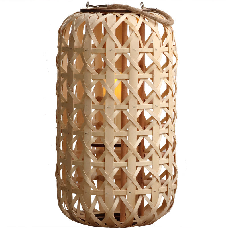 Handcrafted lantern in natural design Stornfield