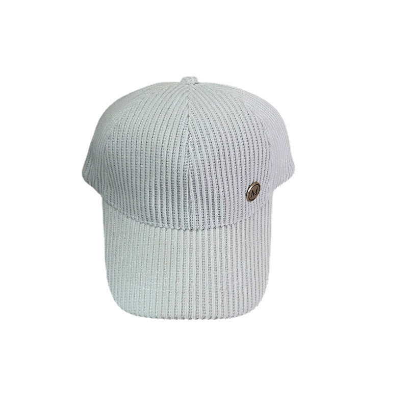 Women's Textured Corduroy Baseball Cap Stornfield