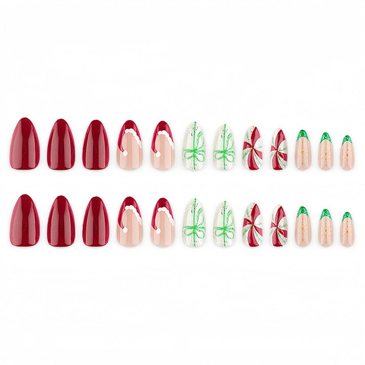 Artificial Christmas Art Nails Stornfield