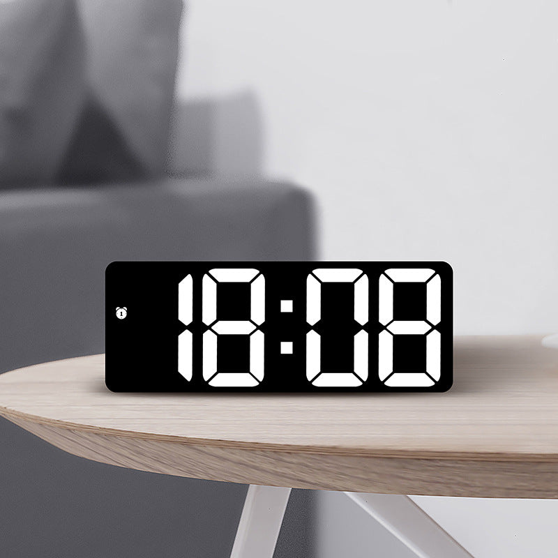 Digital LED clock with large display and colorful digits Stornfield