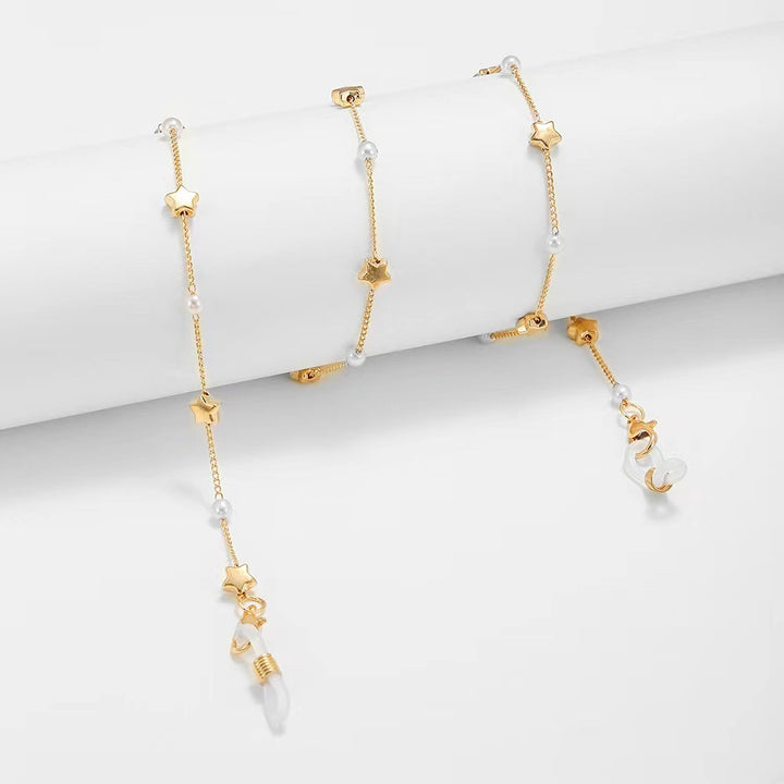 Star-Embellished Gold Plated Anklet Stornfield