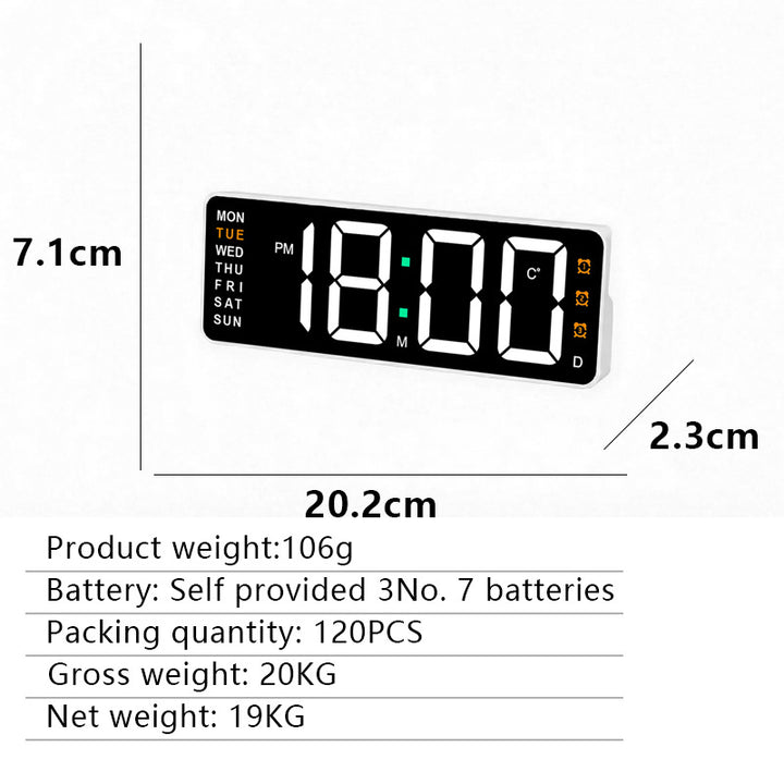 Digital Wall Clock Stornfield