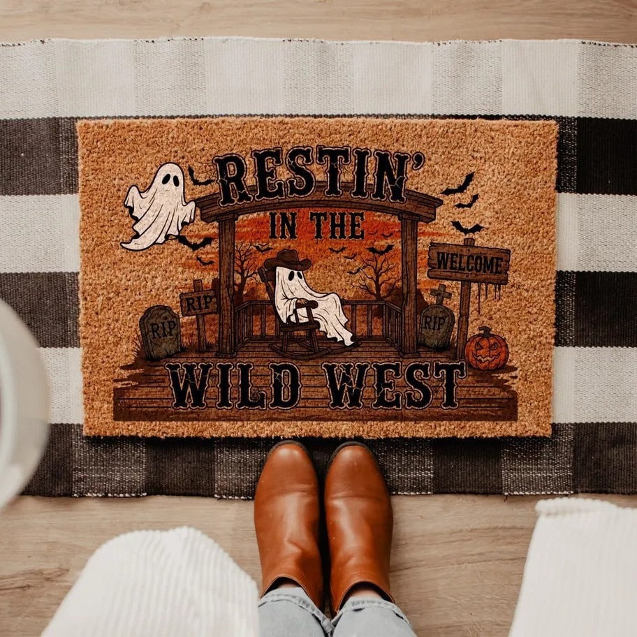 Halloween-Themed Welcome Mat Stornfield