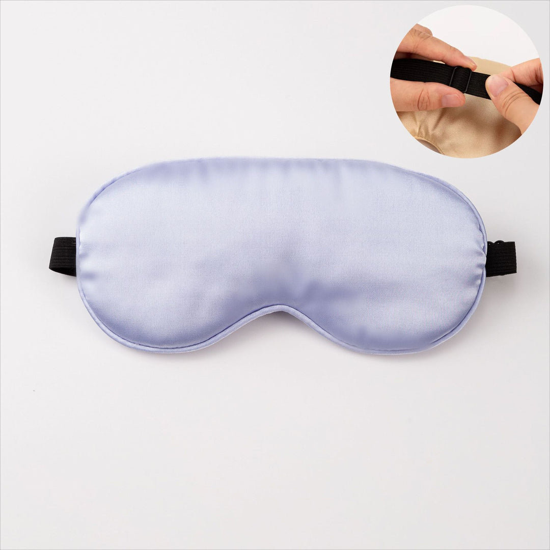 Unisex nan ergonomic sleep mask with adjustable elastic band and soft satin surface Stornfield